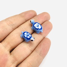 Resim Murano Cam Kaplumbağa - Leylak 