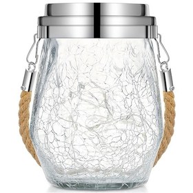 Resim Dianziye Güneş Enerjili Kavanoz Lambası: Bahçe Ve Parti Dekorasyonu İçin Pratik Aydınlatma 