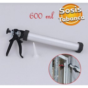 Resim Sara Profesyonel Sosis Silikon Tabancası 600 ml 