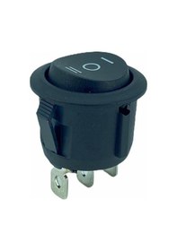 Resim Ic-134-2 Yaylı Yuvarlak Işıksız On-off-on 3p Anahtar 