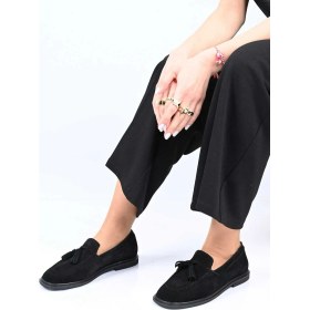 Resim Bestello Bağcıksız Püsküllü Jurdan Taban Hakiki Deri Loafer 332-26175 Kadın Ayakkabı 
