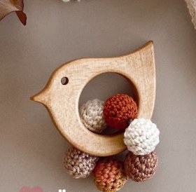 Resim Akçaağaç Diş Kaşıyıcı - Kuş 