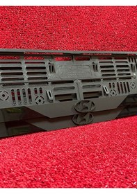 Resim Pleksi Otomobil Plakalık Dubai Model Hyundai H Siyah Logolu Plakalık 