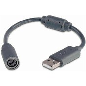 Resim Xbox 360 Pc Kablolu Kumanda İçin Usb Breakaway Dongle Kablo Kablosu Adaptörü 
