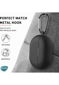 Resim Microsonic Huawei Freebuds Pro Mat Silikon Kılıf Rose Gold 