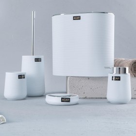 Resim ACAR Aria 5 Parça Akrilik Banyo Seti - Krom 
