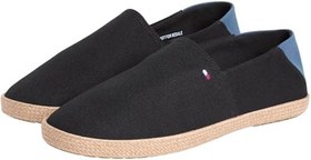 Resim TOMMY HILFIGER TOMMY HILFIGER Erkek Marka Logolu Günlük Kullanıma Uygun Siyah Espadril FM0FM05792 BDS 