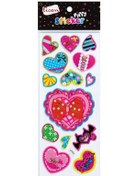 Resim Ticon 2’li Sticker Puffy 138653 (KABARTMALI) Tps-34 