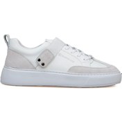 Resim Hammer Jack Bonde Hakiki Deri Beyaz Kadın Spor Ayakkabı 102 23515-z-beyaz Beyaz 