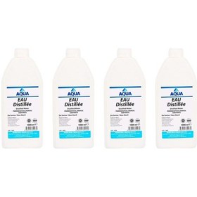 Resim Aqua - Distile Su 1lt - 4 Adet 