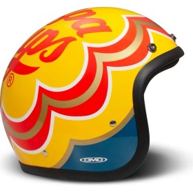 Resim DMD Jet Retro Candy Açık Motosiklet Kaskı 
