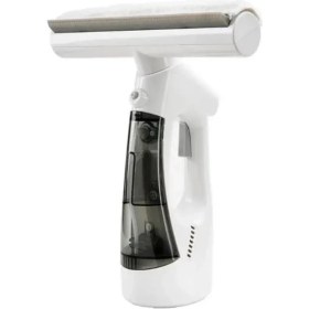 Resim Airstorr Cam Silme Robotu Hazneli Başlıklı Yeni Şarjlı Vakumlu Cam Ayna Silme ve Temizleme Makinesi 