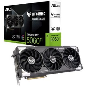 Resim Asus TUF-RTX5060TI-O16G-GAMING 16Gb 128Bit GDDR7 1xHDMI 3xDP Gaming Ekran Kartı 