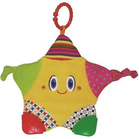 Resim Rossie Neşeli Yıldız Diş Kaşıyıcılı Askılı Oyuncağım 