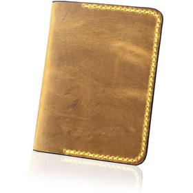 Resim Çakıl Tasarım Hakiki Deri Ruhsat Kılıfı / Kabı - El Işi 