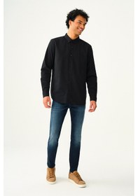 Resim Loft Erkek Gömlek Lf2037403 Siyah 