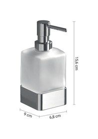 Resim Lounge Sıvı Sabunluk, Tezgah Üstü - Krom Krom 