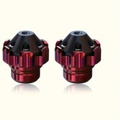 Resim Cloud011 2 Adet Cnc Alüminyum Motosiklet Fork Kupaları Kırmızı Kaydırmaz Ve Şok Emici Atv Scooter Aksesuar 