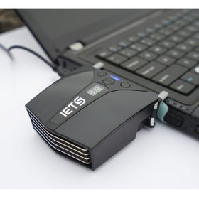 Resim Alsamkapsam Notebook Soğutucu Dijital Göstergeli lVakumlu Fan Hız Ayarlı Yeni Nesil Iets 