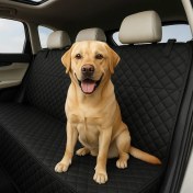 Resim Be Active Lüks Derili Su Geçirmez Arka Koltuk Kılıfı Evcil Hayvan Tüy Koruyucu Örtü 