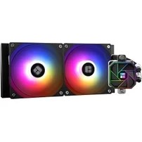 Resim Lidyahan Store Aqua Elite 240 Argb V3 240MM Intel-Amd Uyumlu Siyah 