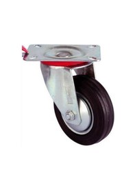 Resim Fivestar Döner Servis Tekeri 150 Mm Siyah 