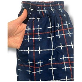 Resim Erdenay Tekstil Cepli Ipeksi Dokulu Süet Pijama Alt Unisex Lacivert 