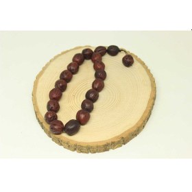 Resim Andız Ağacı 17lik Efe Tesbih 13*13mm (25585) 