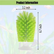 Resim Kangvka Kap kaplumbağa Kabuk Bakımı İçin Çok Fonksiyonlu Süngerli Fırça, Yeşil Renkli, Tank Ve Lavabo'da Kullanıma Uygun 