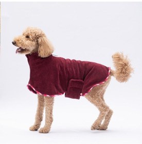 Resim Pawstar Bordo Bogota Bornoz 