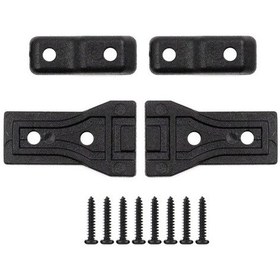 Resim Novahub Scx10 Iıı Kaput Menteşeleri Takımı - 1/10 Rc Tırmanma Araçları İçin Dayanıklı Abs Plastik, Onarım Kiti, Renkli Dış Cephe Dekorasyonu 