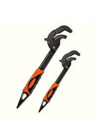 Resim Willowhaven 2 Adet Çok Amaçlı Ayarlanabilir Büyük Küçük İngiliz Anahtarı Seti 