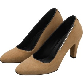 Resim Costo Shoes AYS7986 Kum Süet Deri Topuklu Özel Seri Kadın Stiletto 