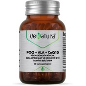 Resim VENATURA PQQ+ALA+CoQ10 Pirolokinolin Kinon, Alfa Lipoik Asit ve Koenzim Q10 30 Softgel 