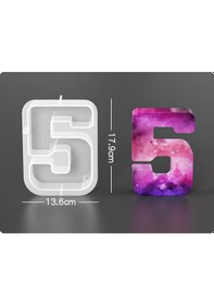 Resim Epoksi Reçine Silikon Kalıp İthal Beş Rakam Taş Tozu Parafin Silikon Kalıp Hb22521-0107 