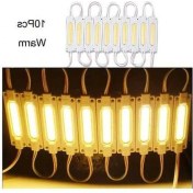 Resim Trendooze Turcoshop11 20 Adet Cob Led Işık Modülü 12v Parlak Dekoratif Ev Aydınlatma 