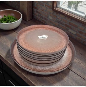 Resim Sudedi Home Sudedi Dik Kenar Transparan Cam Pasta Tabağı Çok Renkli 