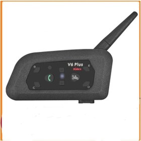 Resim AlBunu V6 Plus Motorsiklet Kaskı İntercom Su Geçirmez 1200 M 
