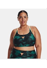 Resim Under Armour Kadın Project Rock Crossback Family Baskılı Spor Sütyeni 1377953-722 
