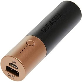 Resim Duracell 3350 mAh Powerbank - Bakır/Siyah (Duracell Türkiye Garantili) 