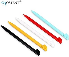 Resim OSTENT Plastik Renkli Dokunmatik Stylus Kalem Nintendo Wii U Gamepad için 5'li Paket 