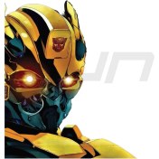 Resim Transformers Bumblebee Araba,motosiklet,kask,laptop,cam,telefon Sticker 