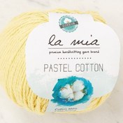 Resim La Mia Pastel Cotton Sarı El Örgü İpi - L183 - 33959 
