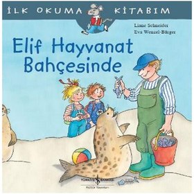 Resim İlk Okuma Kitabım Elif Hayvanat Bahçesinde 