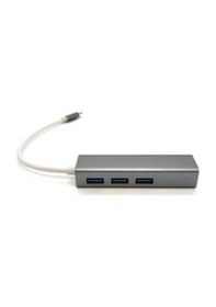 Resim Beek Type-C - Gigabit Ethernet Çevirici & Usb Çoklayıcı Adaptör 