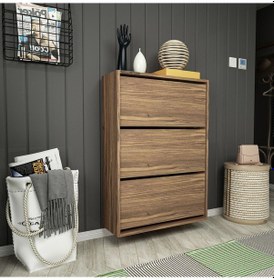 Resim Belen Ayakkabılık Ceviz 