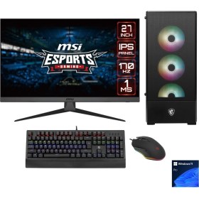 Resim Go Gamer DF1684DS Intel Core I9 14900KF 128GB 512GB SSD RTX4080 Super Windows 11 Pro 27" Masaüstü Bilgisayar 