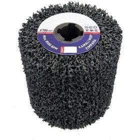 Resim 100x100x19 Sert Elyaf Kamalı Mop Zımpara 