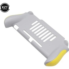 Resim Sarı-darbeye Dayanıklı Kavrama Tutucu Nintendo Anahtarı Lite Koruma Kapağı Kabuk Için Ergonomik Kolu Kılıfı Anahtarı Lite Oyun Aksesuarları 