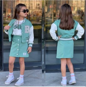 Resim B Kolej Mükemmel Kalite 3'lü Kız Takımı Yeşil 